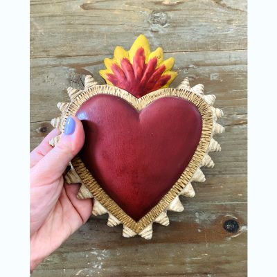 Corazón Rojo Marmolina Corazón Rojo Marmolina