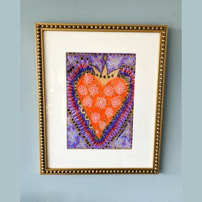 SALE - Corazón Lila SALE - Corazón Lila