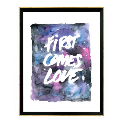 Cuadro Art First Comes Love Cuadro Art First Comes Love