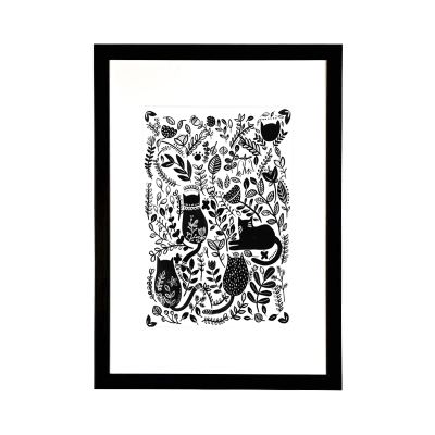 Gatos en tinta negra Gatos en tinta negra