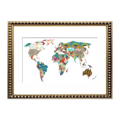 Mapa Patchwork Mapa Patchwork