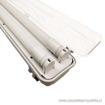 ¿Cómo cambiar un tubo fluorescente por uno LED?
