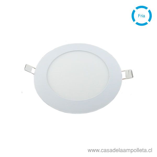 PANEL LED REDONDO EMBUTIDO 9W - BLANCO FRIO (6500K)