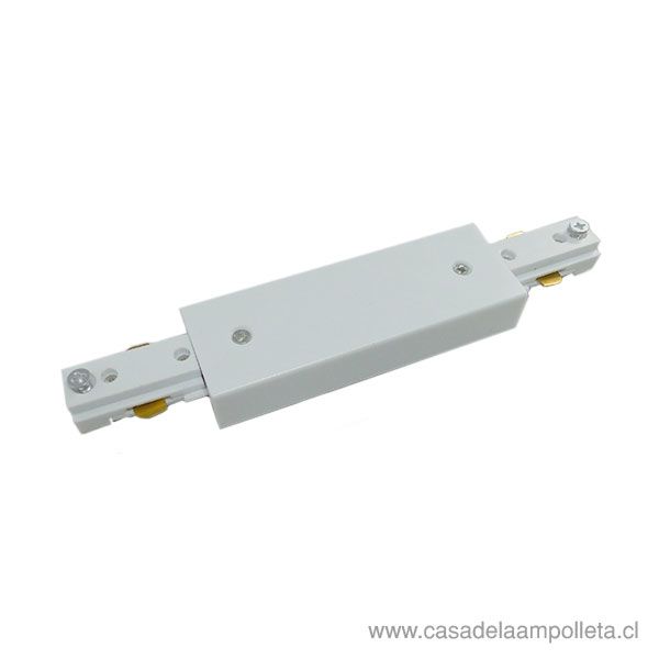 UNIÓN PARA RIEL T3 TIPO I  180° - BLANCO