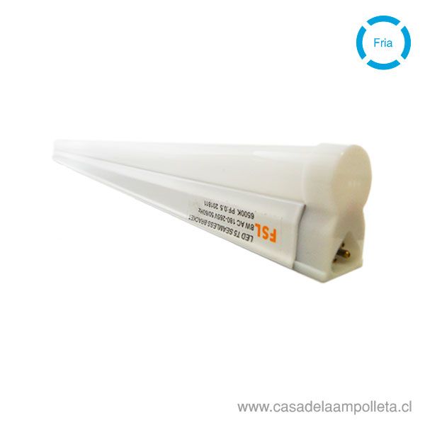 EQUIPO LED LINEAL T5 8W 57CM - BLANCO FRÍO (6500K)