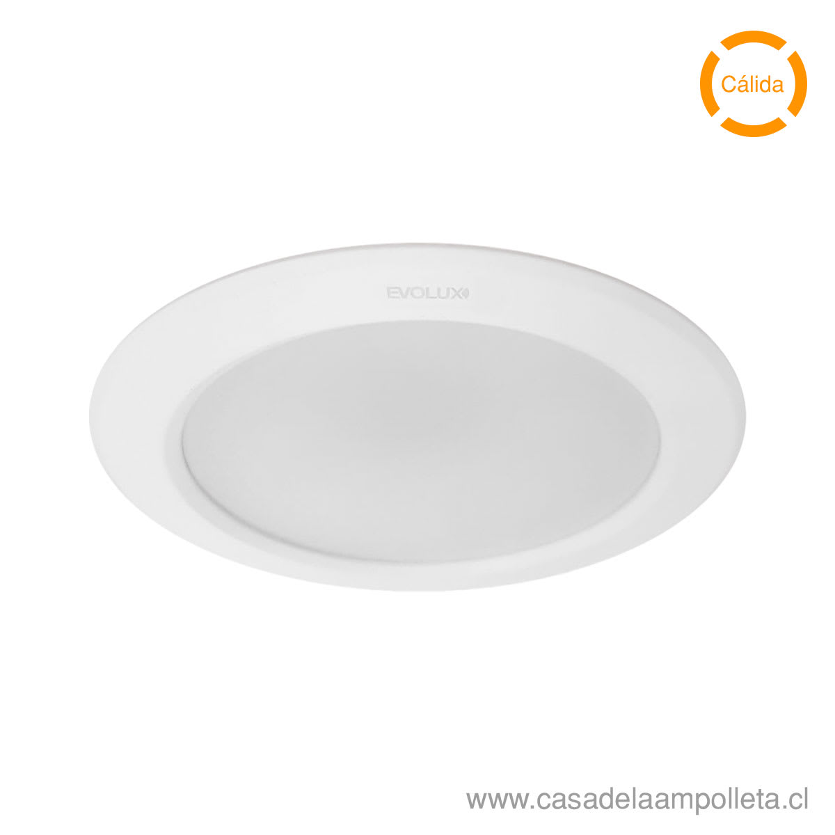 PANEL LED WSLITE EMBUTIDO 18W 220MM BLANCO - BLANCO CÁLIDO (3000K)