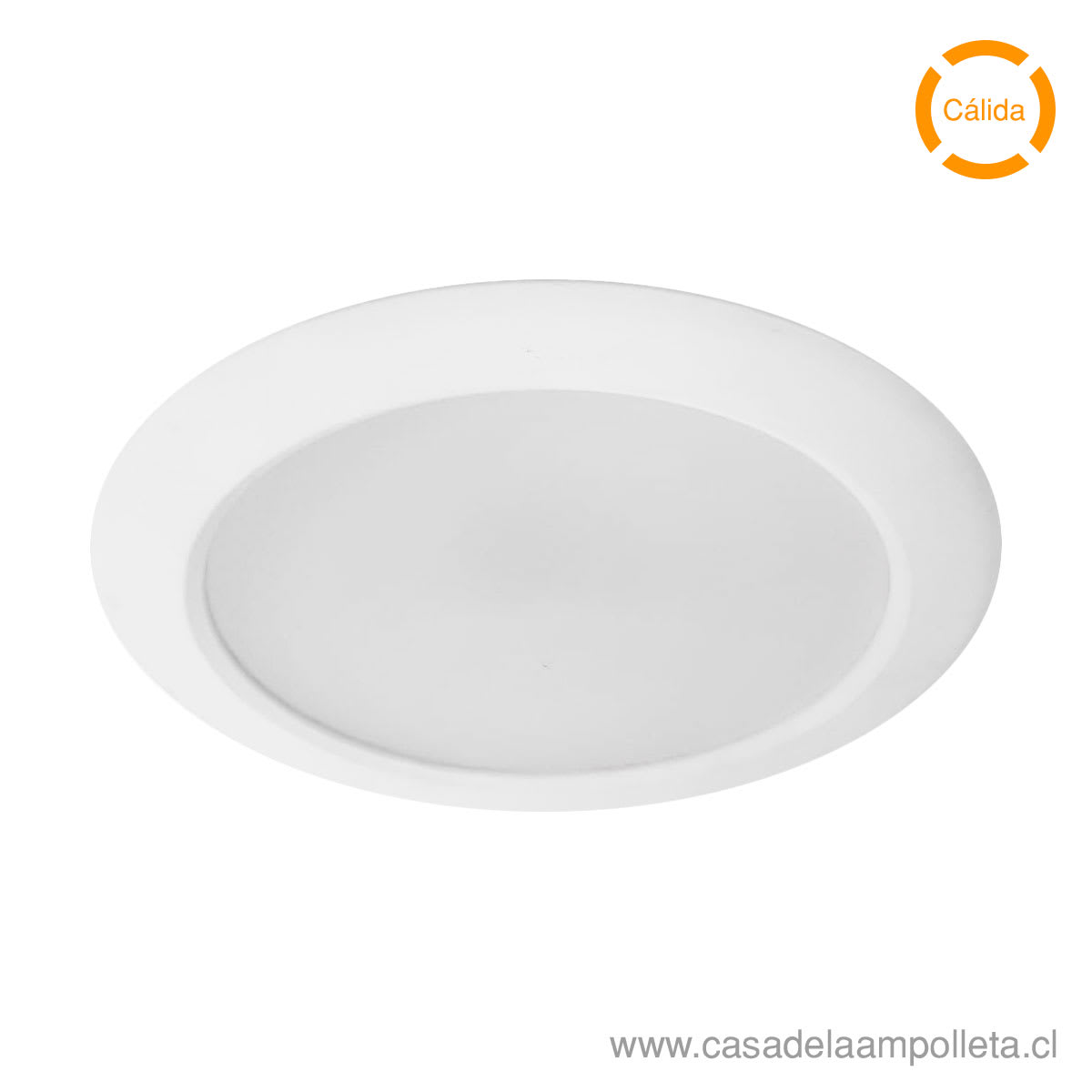 PANEL LED WSLITE EMBUTIDO 25W 240MM BLANCO - BLANCO CÁLIDO (3000K)