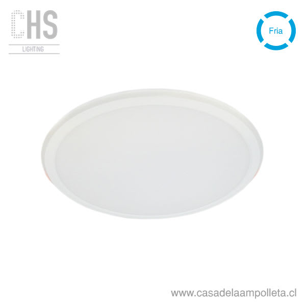 PANEL LED REDONDO EMBUTIDO 22W  - BLANCO FRÍO - CHS
