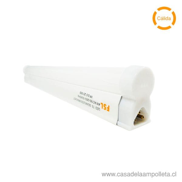 EQUIPO LED LINEAL T5 4W 31CM - BLANCO CÁLIDO (3000K)