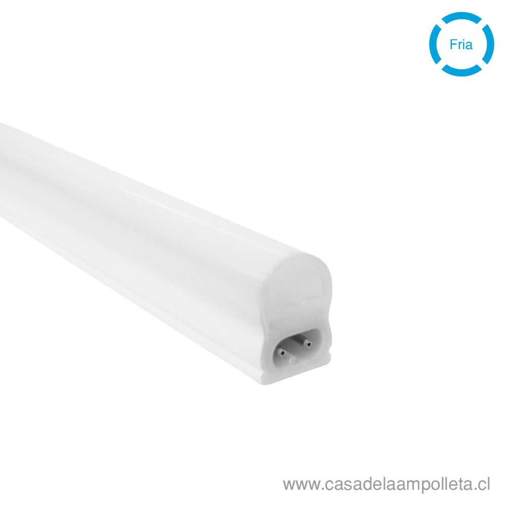 EQUIPO LED LINEAL T5 14W 120CM CON INTERRUPTOR - BLANCO FRIO (6000K)