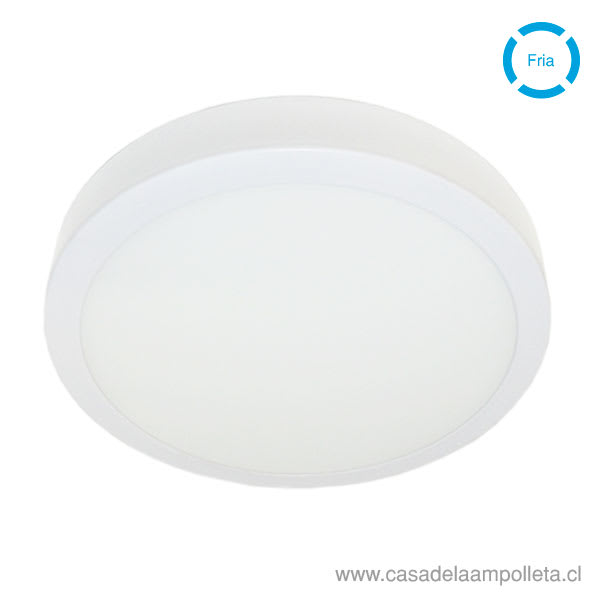 PANEL LED REDONDO SOBREPUESTO 18W - BLANCO FRÍO (6500k) - STANFORD