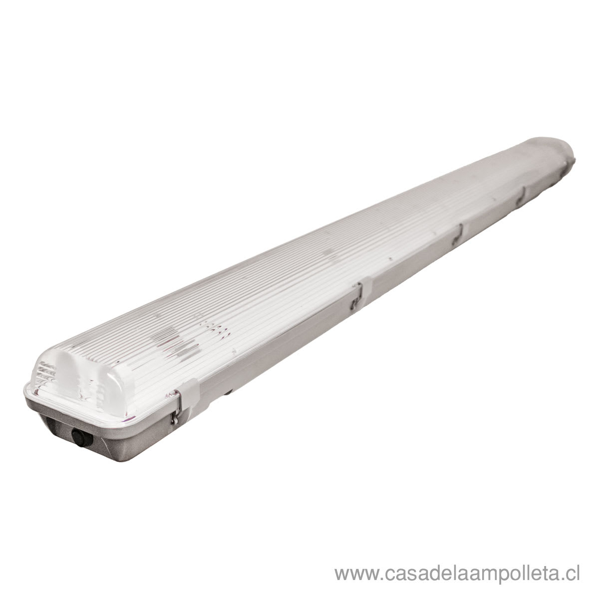 EQUIPO ESTANCO PARA TUBO LED 2X18W 120CM - VELLMAX