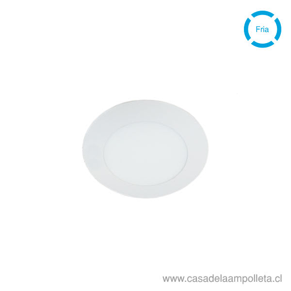 PANEL LED REDONDO EMBUTIDO 6W - BLANCO FRÍO (6500K)