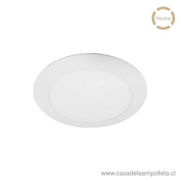 PANEL LED REDONDO EMBUTIDO 18W - BLANCO NEUTRO (4000K) - STANFORD