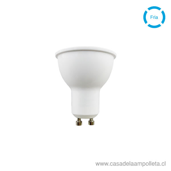 AMPOLLETA LED GU10 7W - BLANCO FRÍO (6500K)