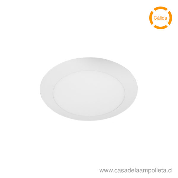PANEL LED REDONDO EMBUTIDO 12W - BLANCO CÁLIDO (3000K) - STANFORD