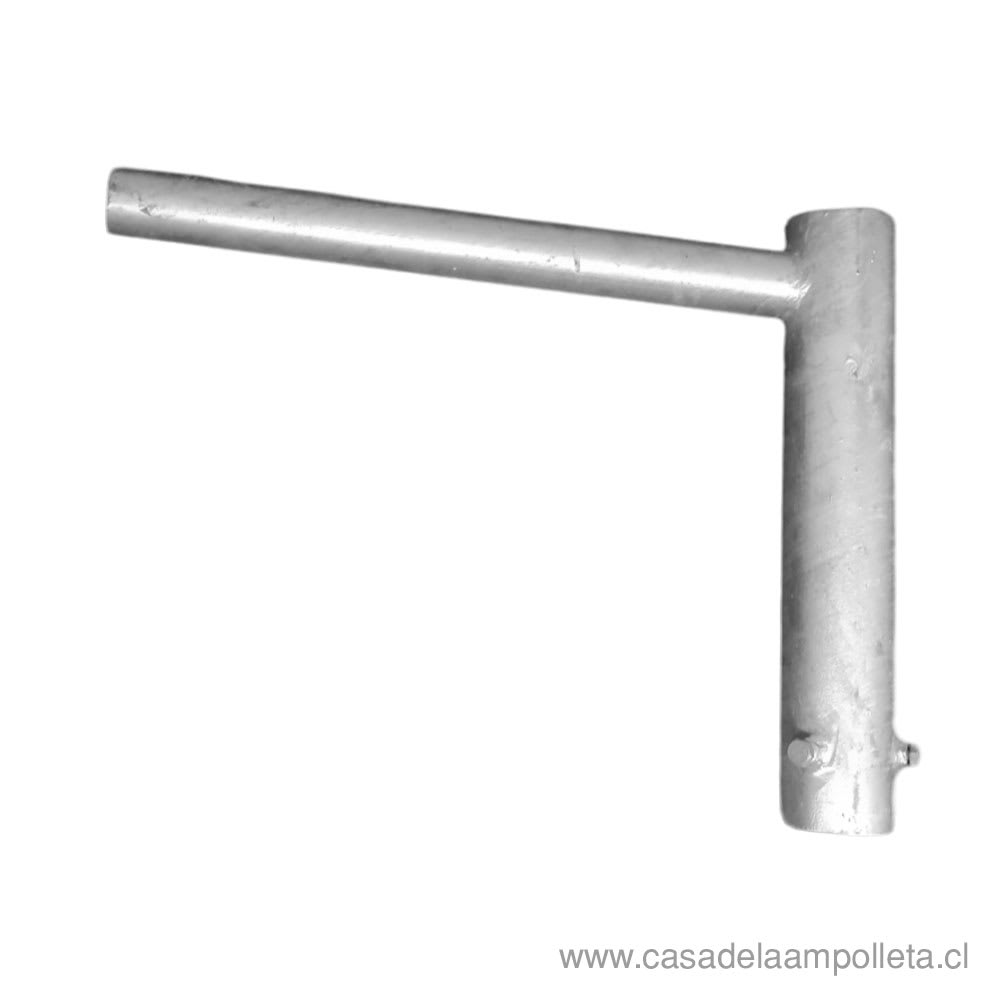 BRAZO A POSTE PARA LUMINARIAS PÚBLICAS LED 500MM