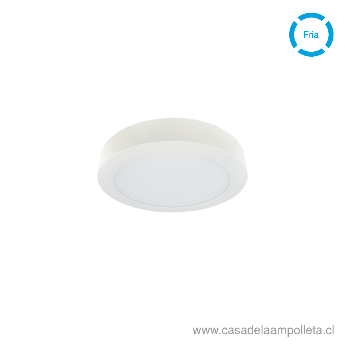 PANEL LED REDONDO SOBREPUESTO 6W - BLANCO FRIO (6500K) - STANFORD