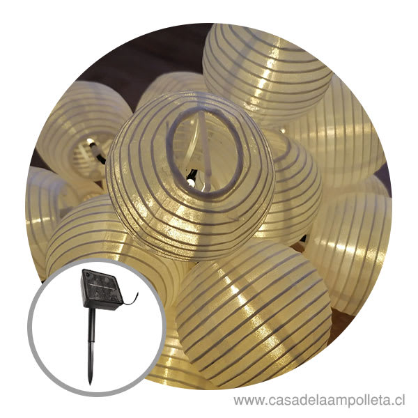 GUIRNALDA SOLAR BOLITAS 2M