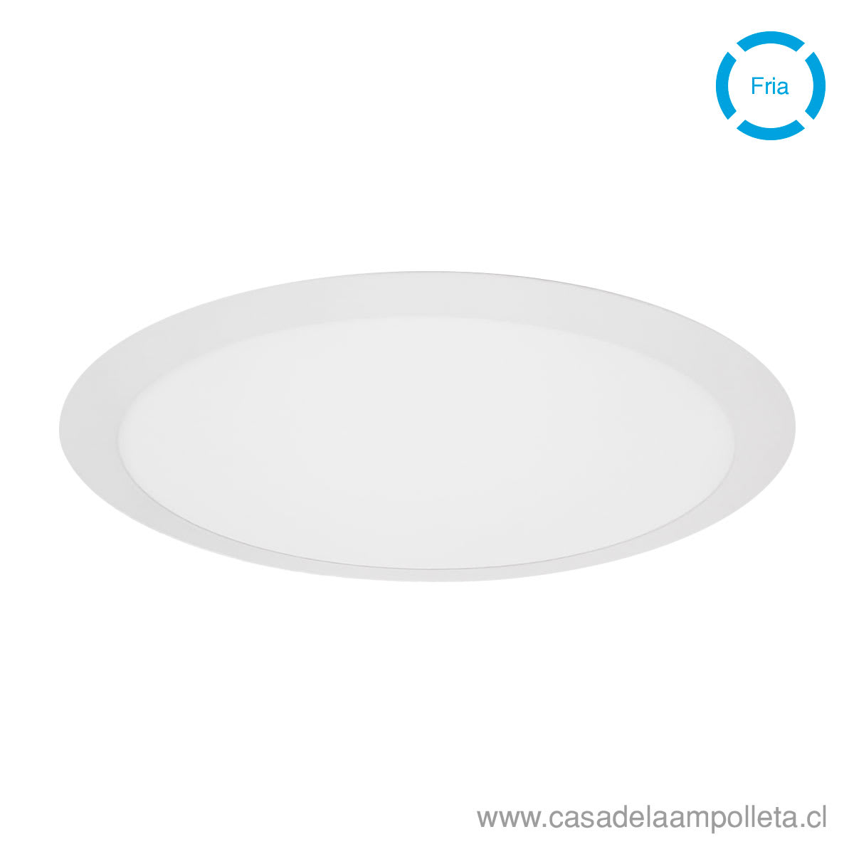 PANEL LED REDONDO EMBUTIDO 24W - BLANCO FRÍO (6500K)