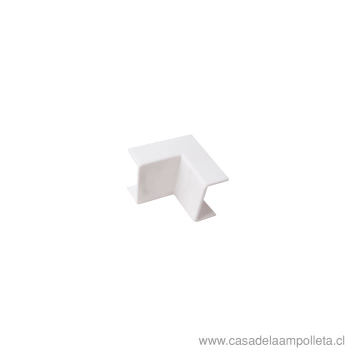 CURVA INTERIOR PARA CANALETA 20X10MM