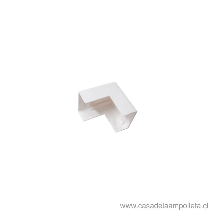 CURVA EXTERIOR PARA CANALETA 20X10MM