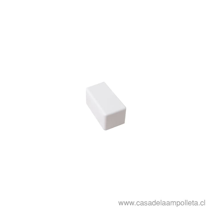 TAPA FINAL PARA CANALETA 20X10MM
