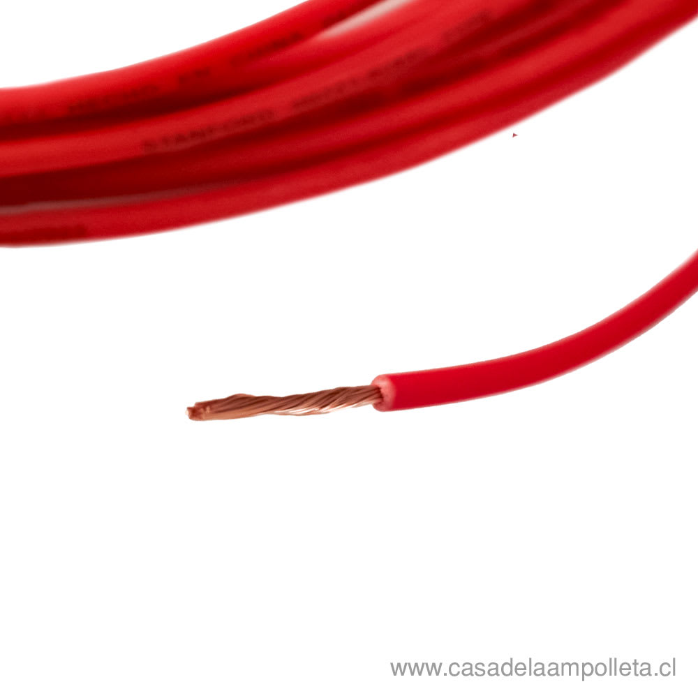 CABLE EVA LIBRE DE HALÓGENO 1.5MM - ROJO