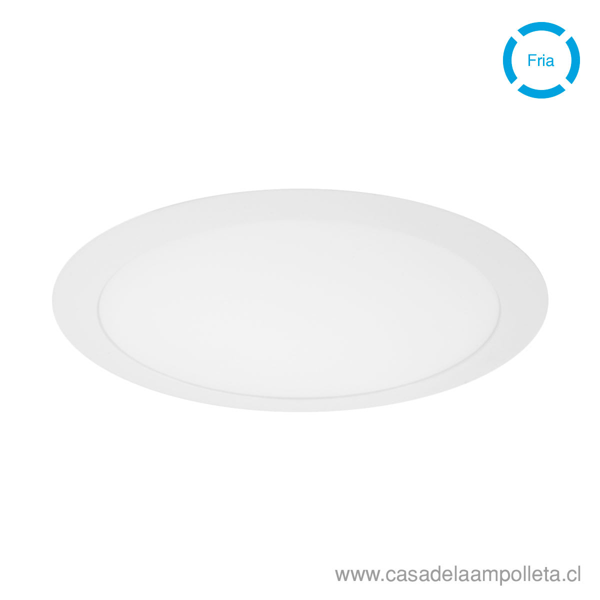 PANEL LED REDONDO EMBUTIDO 18W - BLANCO FRÍO (6500K) - UNILUX