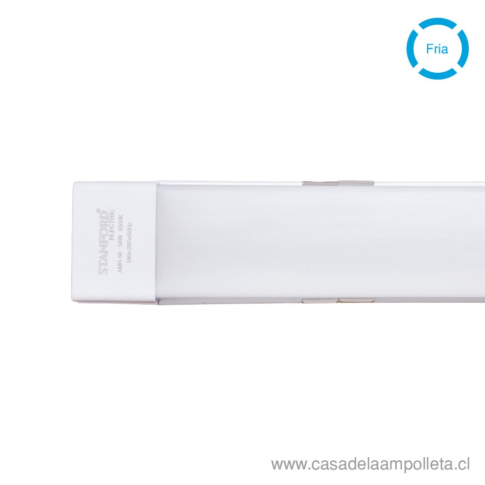EQUIPO LED FLAT 56W 120CM - BLANCO FRÍO (6500K)