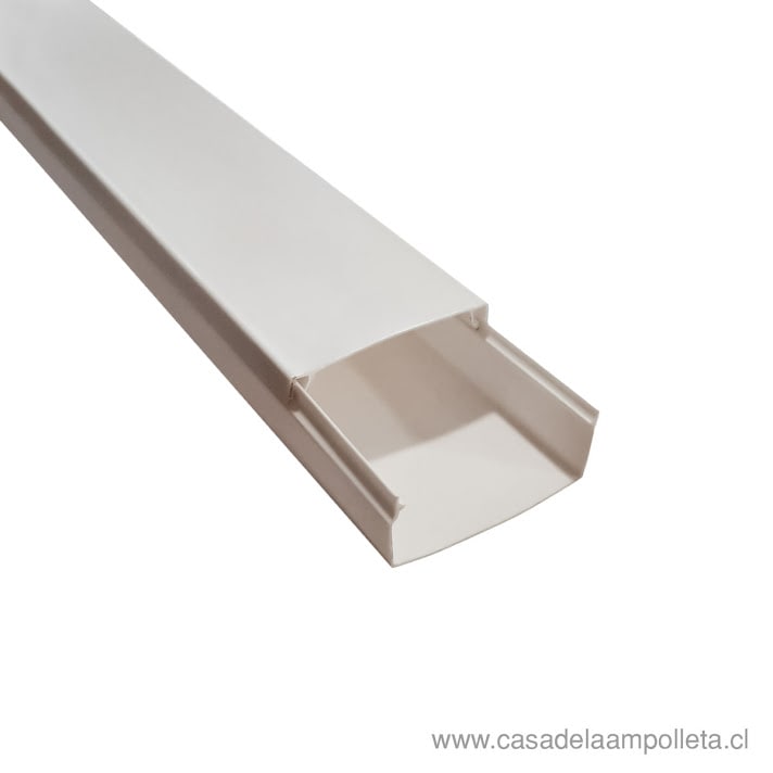 CANALETA DE PVC 40X16MM - 2 METROS