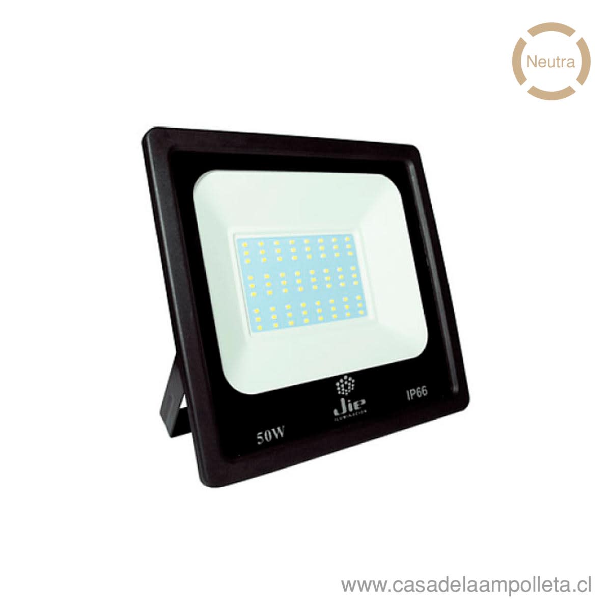 PROYECTOR LED PLANO 50W - BLANCO NEUTRO (4000K)