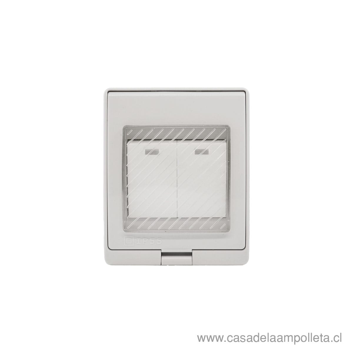 INTERRUPTOR HYDROBOX SOBREPUESTO DOBLE