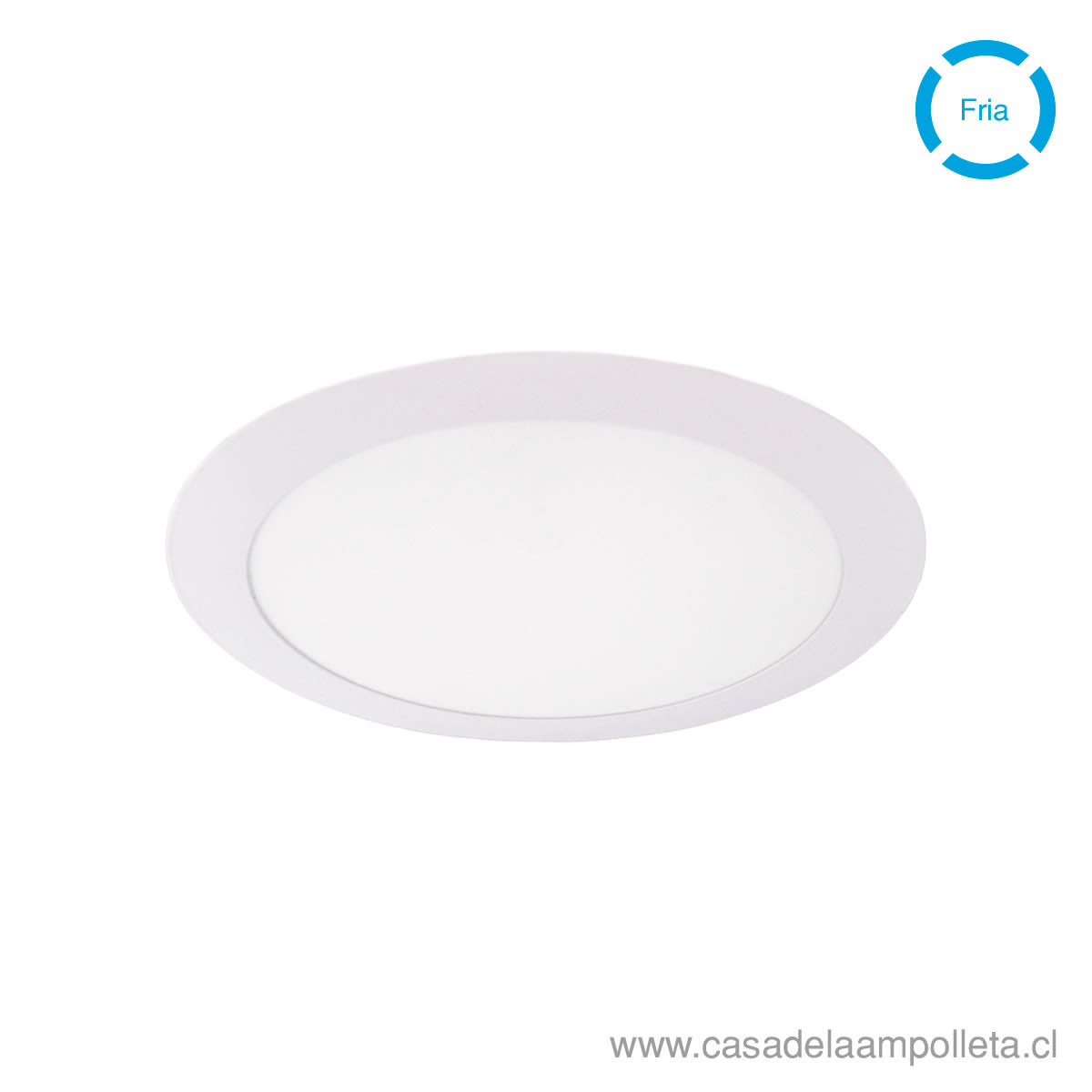 PANEL LED REDONDO EMBUTIDO 18W - BLANCO FRÍO (6500K) - LUMEX