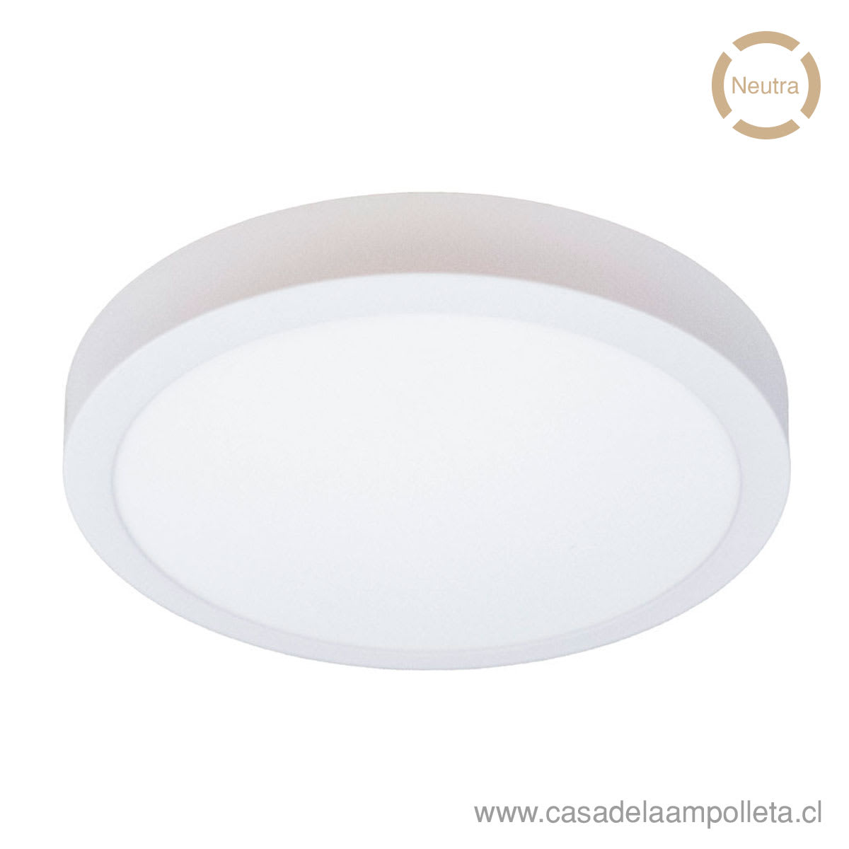 PANEL LED REDONDO SOBREPUESTO 24W - BLANCO NEUTRO (4000K) - WANT