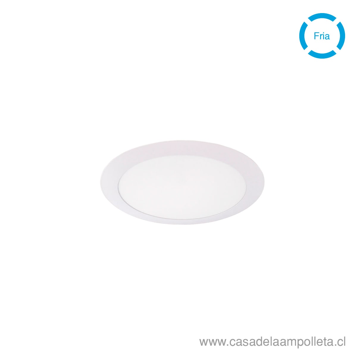PANEL LED REDONDO EMBUTIDO 6W - BLANCO FRÍO (6500K) - LUMEX