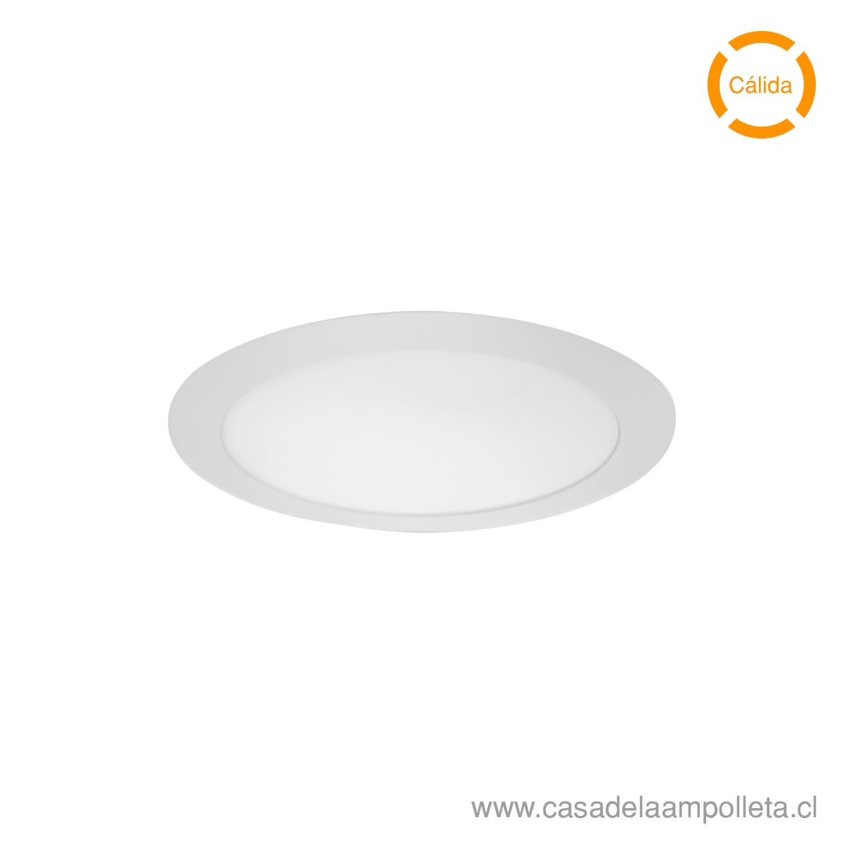 PANEL LED REDONDO EMBUTIDO 6W - BLANCO CÁLIDO (3000K) - LUMEX