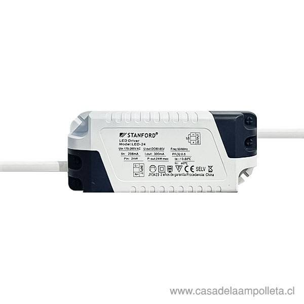 DRIVER PARA PANEL LED 24W
