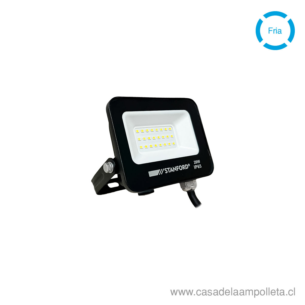 PROYECTOR LED PLANO 20W WS - BLANCO FRÍO (6500K) - STANFORD