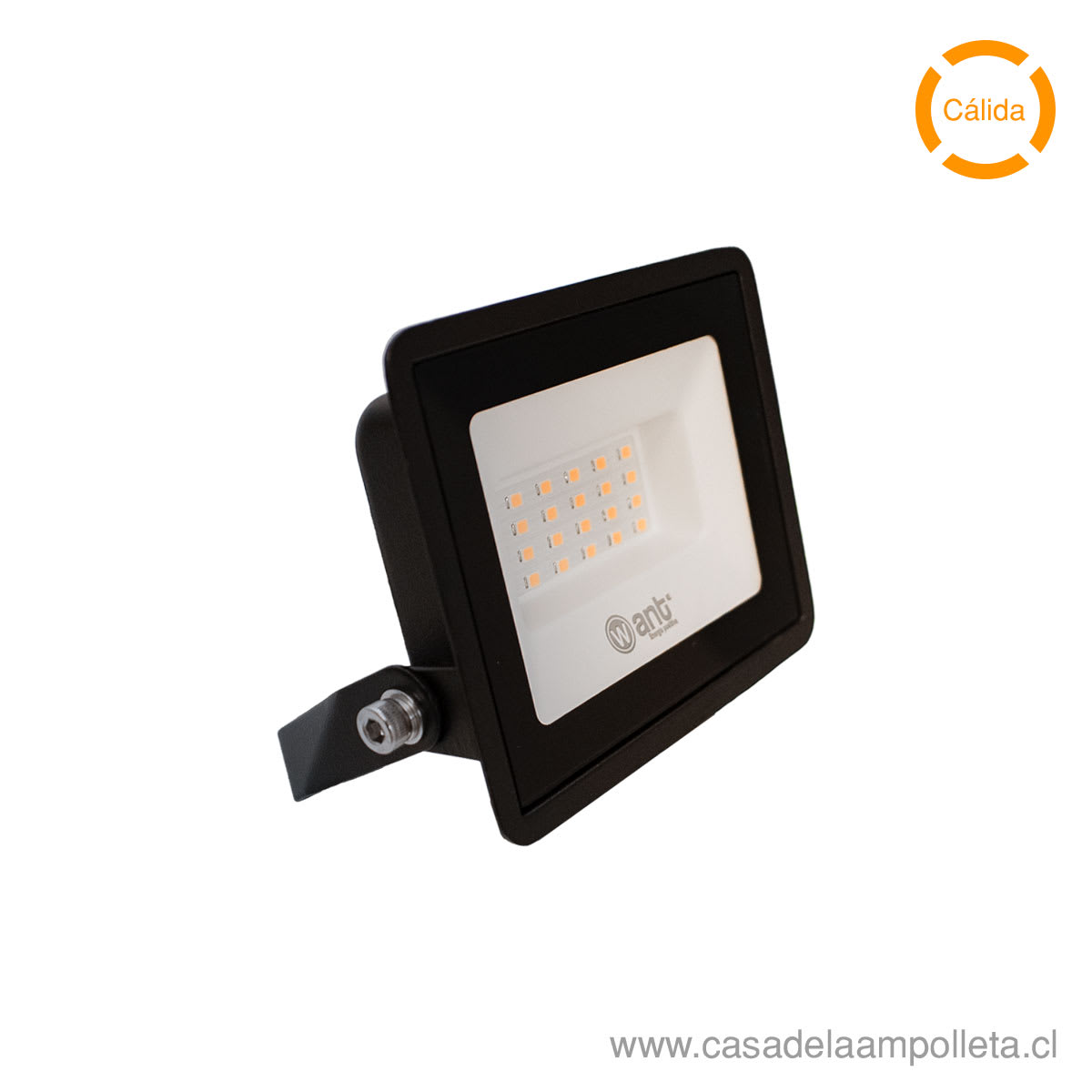 PROYECTOR LED PLANO 20W - BLANCO CÁLIDO (3000K) - WANT