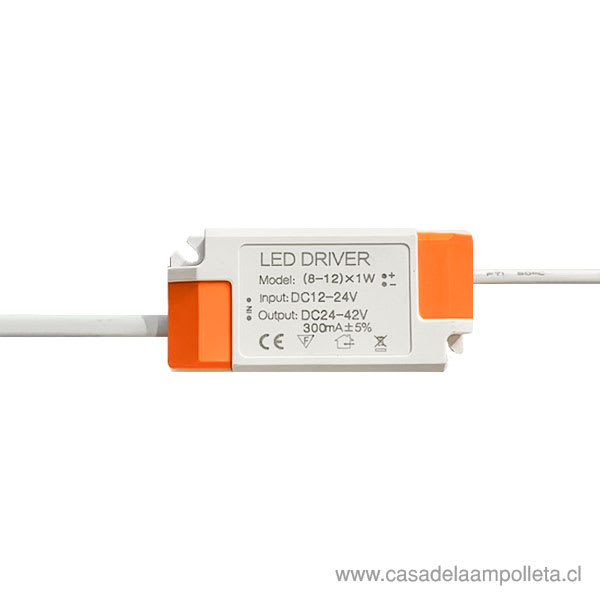 DRIVER PARA PANEL LED 12W