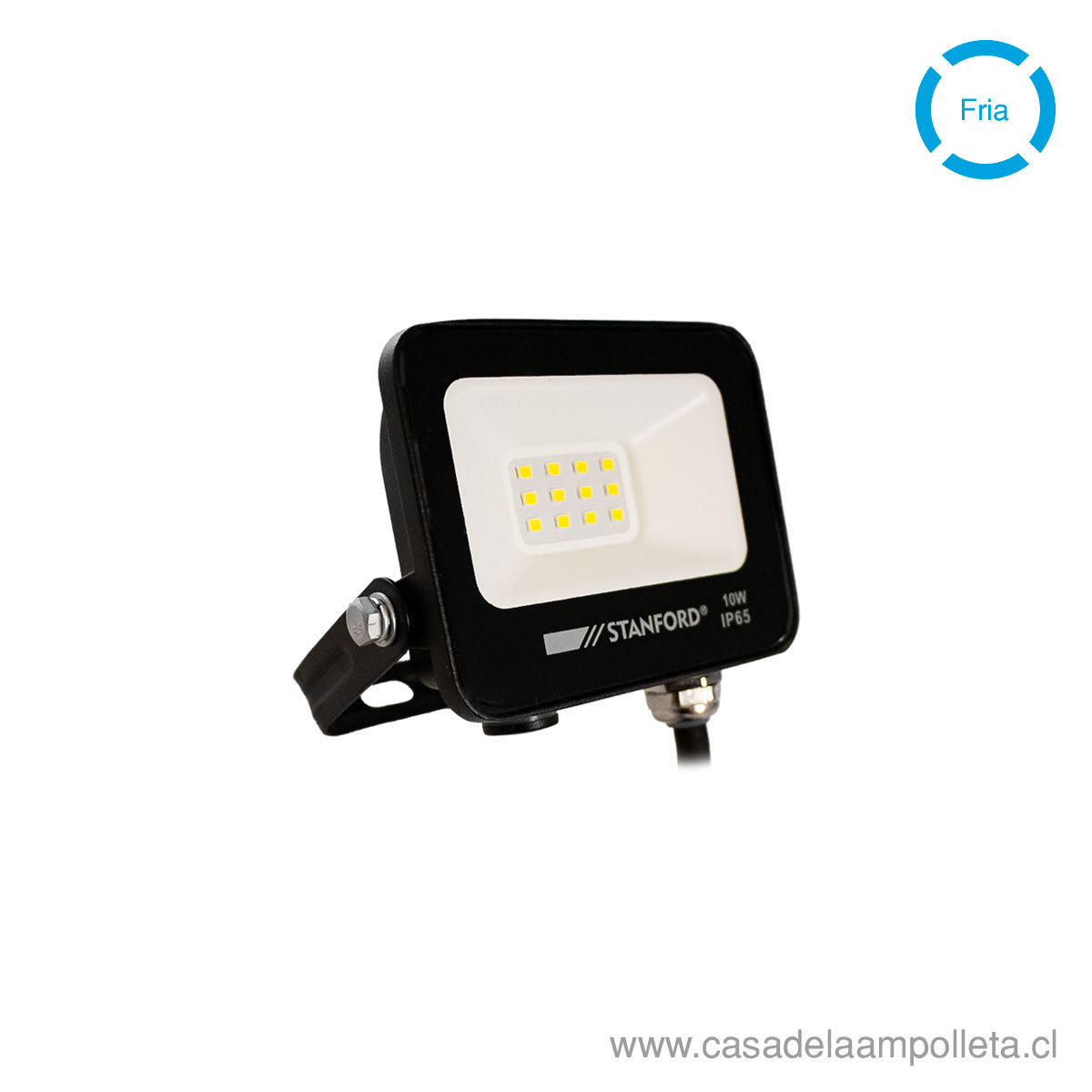 PROYECTOR LED PLANO 10W WS - BLANCO FRÍO (6500K) - STANFORD