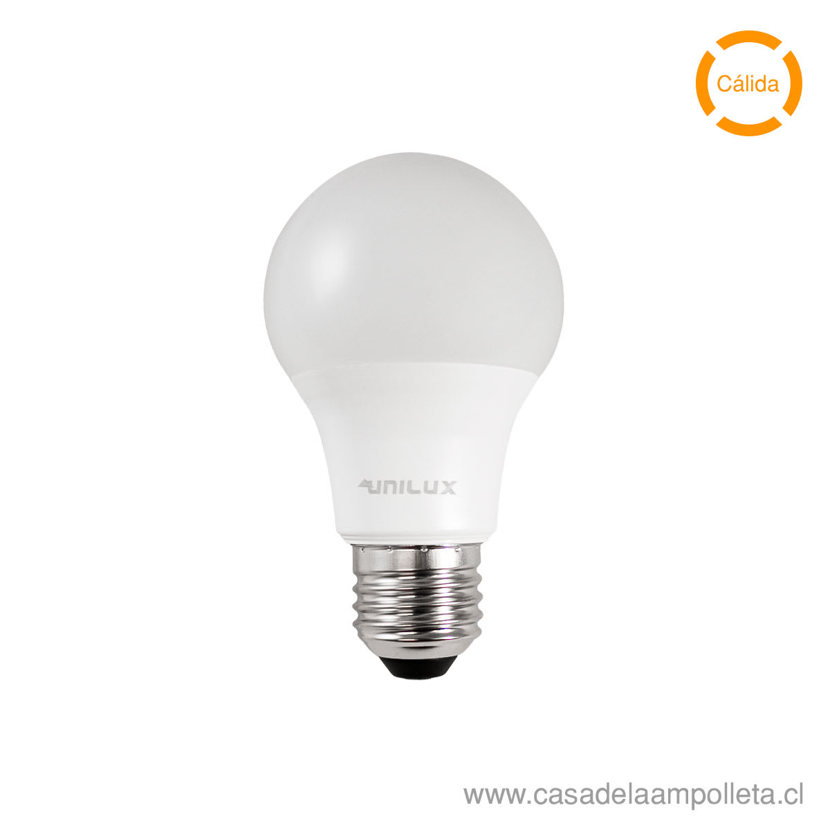 AMPOLLETA LED A60 9W - BLANCO CÁLIDA (3000K) - UNILUX