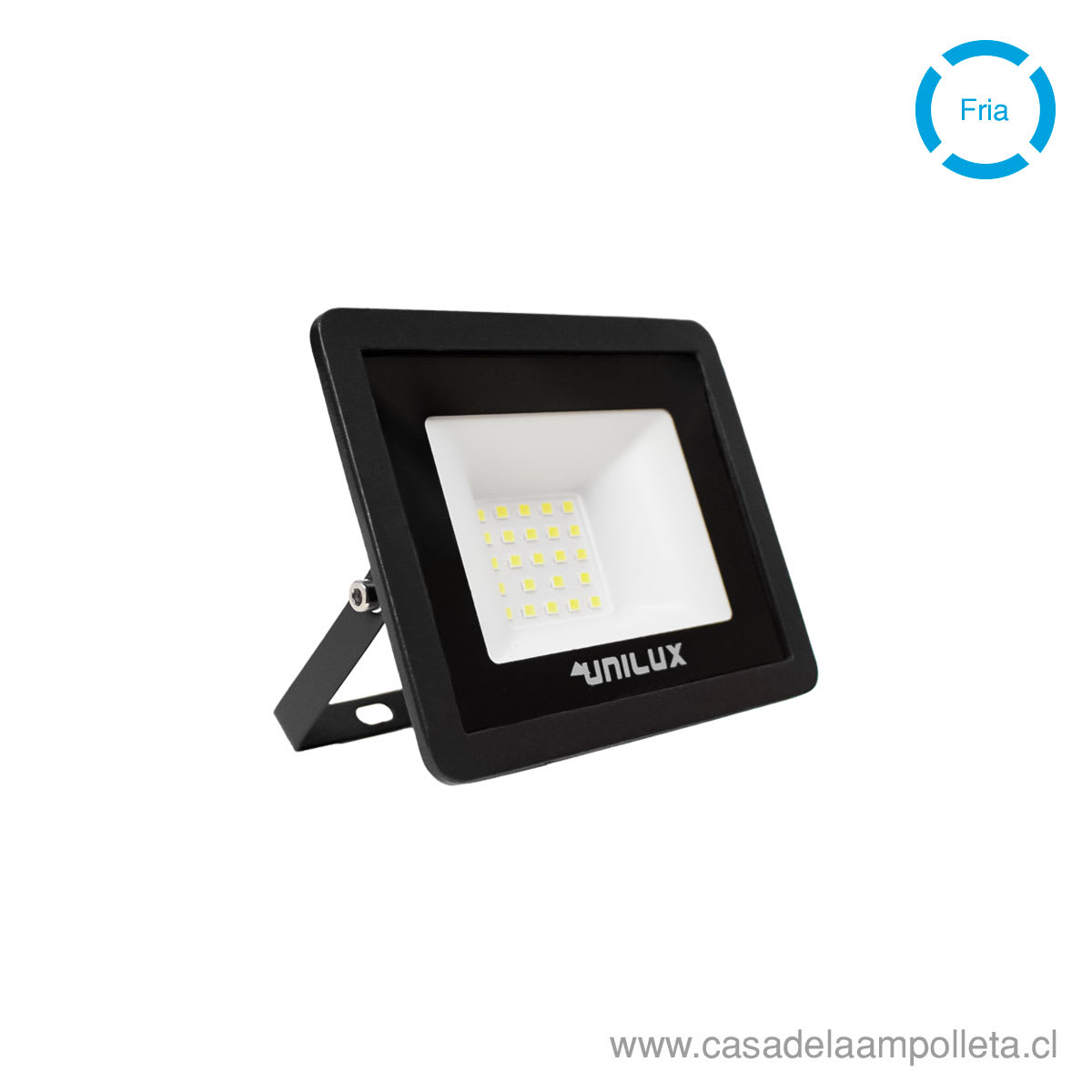 PROYECTOR LED PLANO 20W - BLANCO FRIO (6500K) - UNILUX