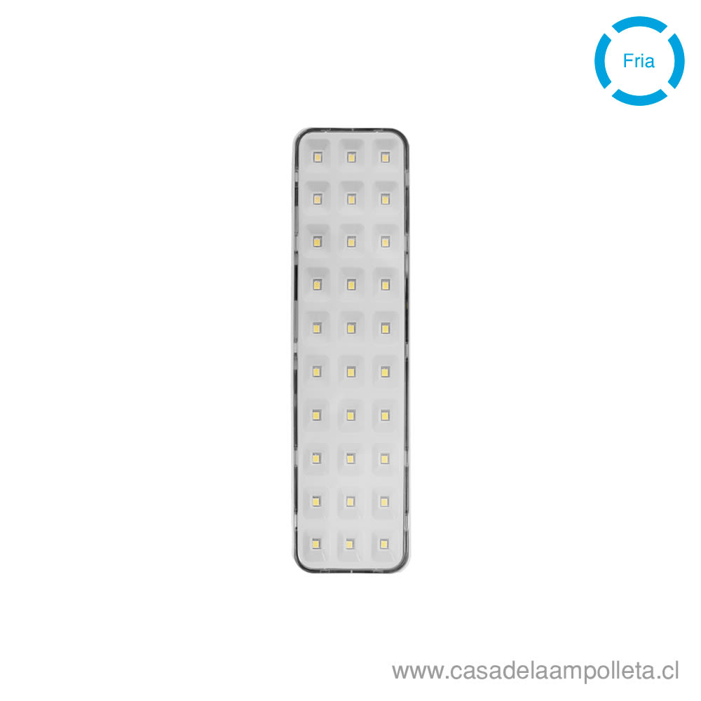 LAMPARA DE EMERGENCIA 30LED 3/6 HORAS