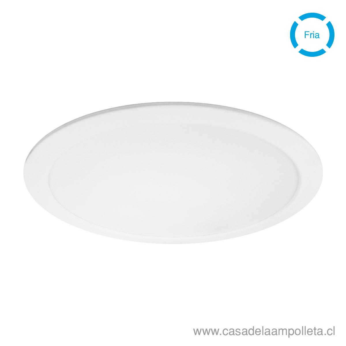 PANEL LED REDONDO EMBUTIDO 24W - BLANCO FRÍO (6500K) - YULUZ
