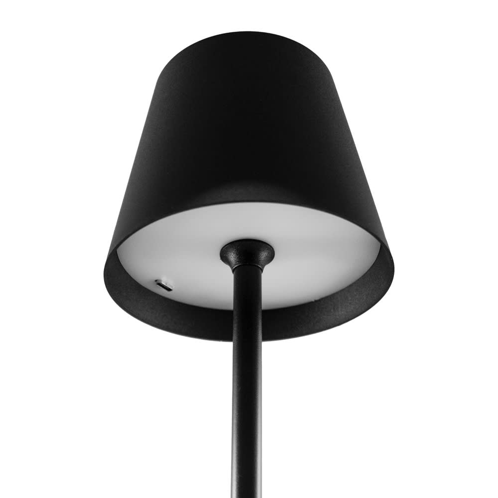 LÁMPARA ESCRITORIO LED 2W NEGRA - BLANCO CÁLIDO, NEUTRO Y FRÍO