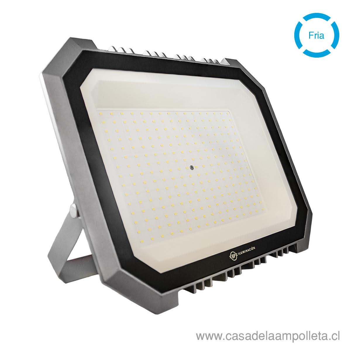 PROYECTOR LED PLANO 200W GRIS - BLANCO FRÍO (6500K)