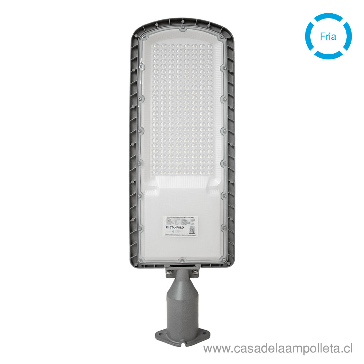 LUMINARIA PUBLICA LED 200W CON FOTOCELDA - BLANCO FRIO (5000K)