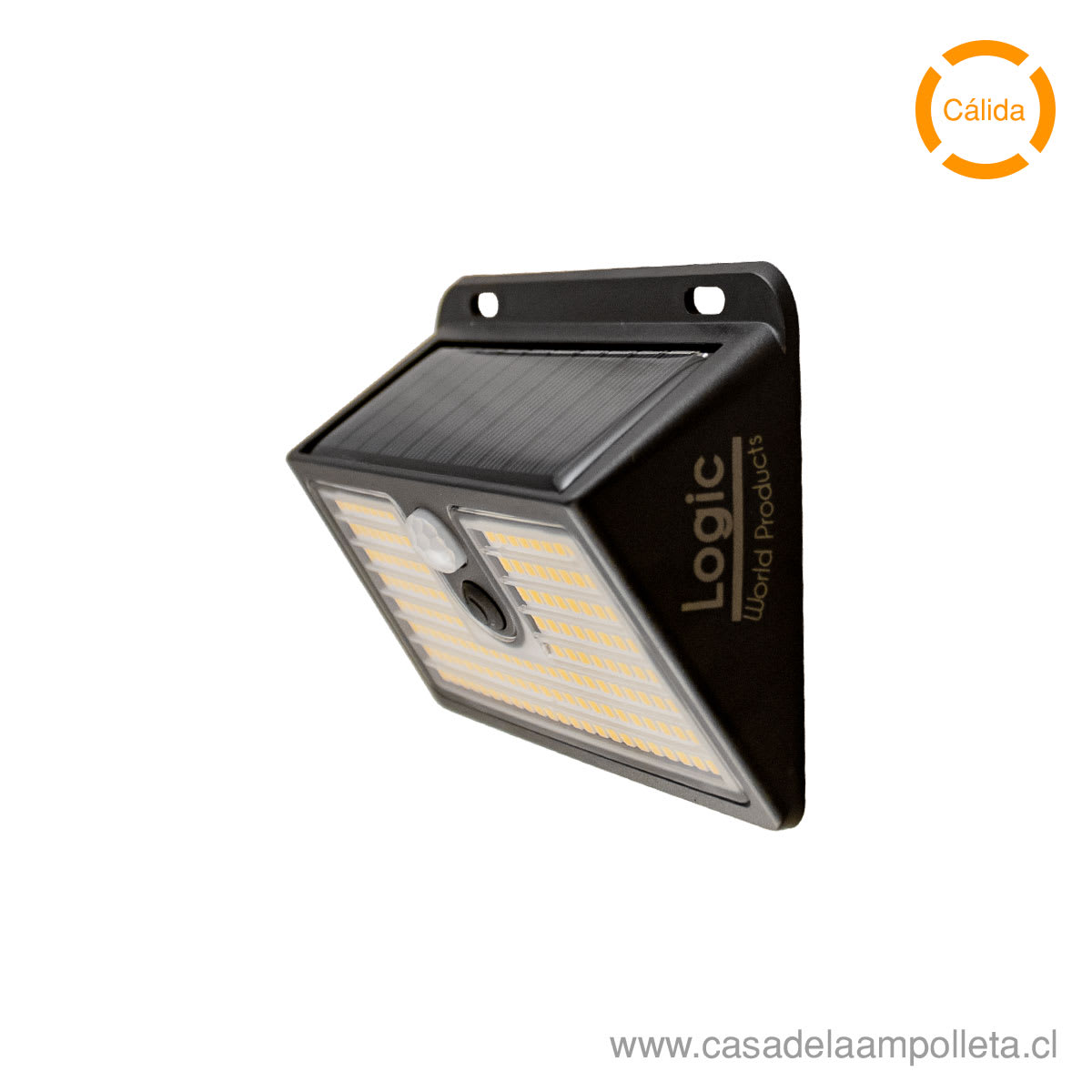 FOCO LED SOLAR 0,5W - BLANCO CALIDO (3000K)